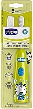 Elektryczna szczoteczka do zębów dla dzieci 3+, zebra - Chicco Milk And Permanent Teeth Electric Toothbrush — Zdjęcie N2