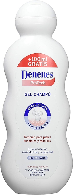 Żel-szampon do atopowej skóry - Denenes Shower Gel Shampoo Atopic Skin — Zdjęcie N3