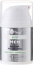 Naturalnie nawilżający balsam po goleniu 6 w 1 - Ava Laboratorium Eco Men  — Zdjęcie N2