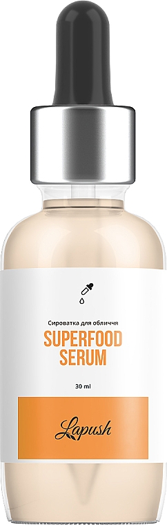 Serum do twarzy z kwasem hialuronowym - Lapush Superfood Serum