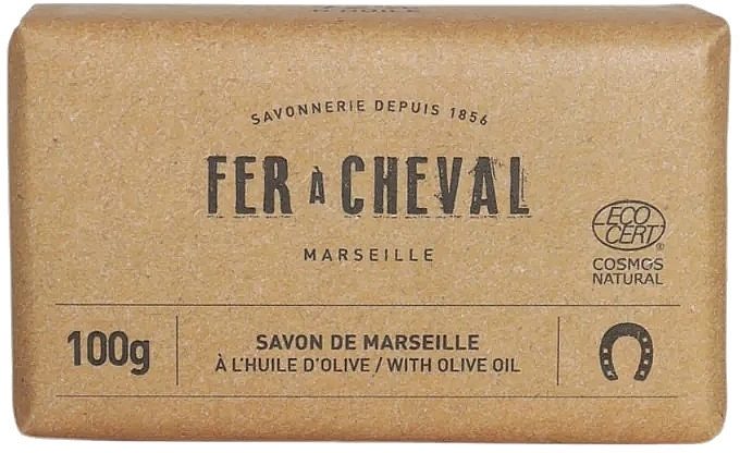 Naturalne mydło z oliwek marsylskich - Fer A Cheval Pure Olive Marseille Soap Bar — Zdjęcie N1