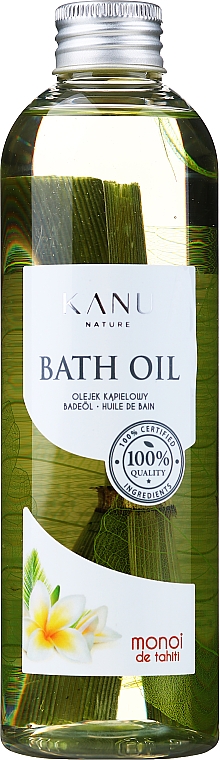 Olejek do kąpieli Monoi de Tahiti - Kanu Nature Bath Oil Monoi de Tahiti — Zdjęcie N1