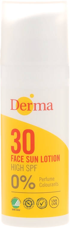 Przeciwsłoneczny krem do twarzy SPF 30 - Derma Sun Face Cream — Zdjęcie N2