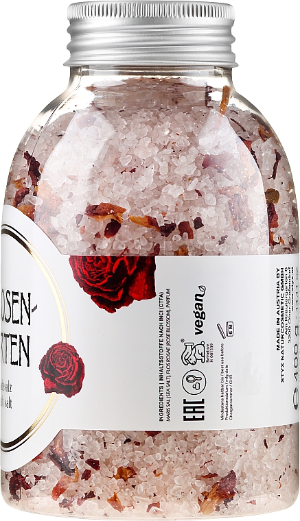 Różana sól do kąpieli - Styx Naturcosmetic Rosen Garten Bath Salt — Zdjęcie N2