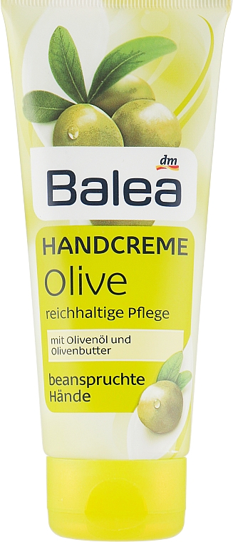 Oliwkowy krem do rąk - Balea Hand Cream Olive — Zdjęcie N1