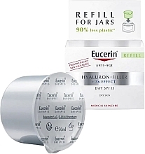Przeciwzmarszczkowy krem na dzień do skóry suchej i wrażliwej - Eucerin Hyaluron-Filler Day Cream For Dry Skin (wkład) — Zdjęcie N1
