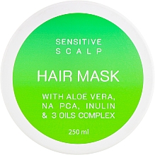 Kup Maska do wrażliwej skóry głowy i wszystkich rodzajów włosów - Looky Look Sensitive Scalp Hair Mask