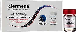 Kup Ampułki przeciw wypadaniu włosów dla mężczyzn - Dermena Hair Care Men Anti Hair Loss Treatment Ampoules