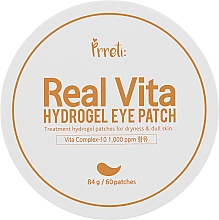 Hydrożelowe płatki pod oczy z witaminą C - Prreti Real Vita Hydrogel Eye Patch — Zdjęcie N1