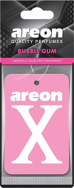 Odświeżacz powietrza Bubble Gum - Areon X Quality Perfumes Bubble Gum — Zdjęcie N1