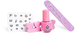 Kup Zestaw do paznokci - Martinelia Unique Girl Nail Art Kit (n/polish/4 ml + toe/separ/1 pcs + n/file/1 pcs + n/stickers)