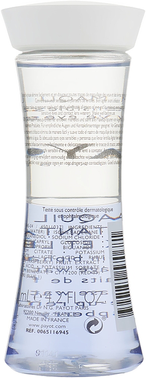 Płyn z wyciągiem z malin do demakijażu wodoodpornego make-upu oczu - Payot Les Demaquillantes Dual-Phase Waterproof Make-Up Remover — Zdjęcie N2