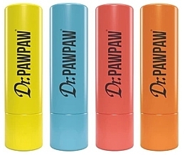 Zestaw - Dr. PAWPAW Original & Tropical Balms (lip/balm/4g*4) — Zdjęcie N2