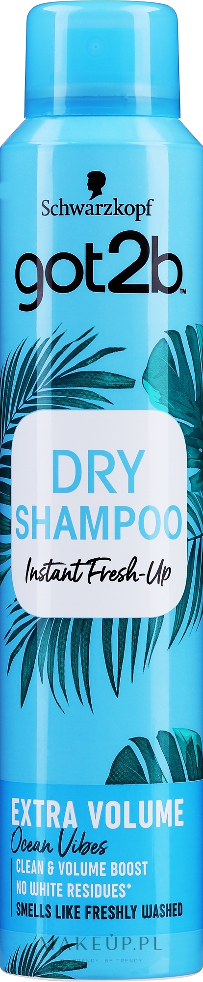 Suchy szampon dodający włosom objętości - Got2b Fresh it Up Volume Dry Shampoo — Zdjęcie 200 ml