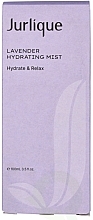 Nawilżająca mgiełka z lawendą - Jurlique Lavender Hydrating Mist Hydrate And Relax — Zdjęcie N2