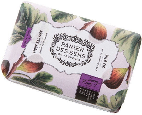 Mydło w kostce - Panier Des Sens Extra Gentle Natural Soap with Shea Butter Wild Fig — Zdjęcie N1