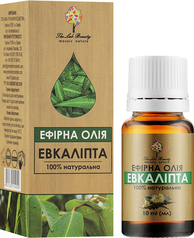 Olejek eteryczny Eukaliptus - Green Pharm Cosmetic — Zdjęcie N2