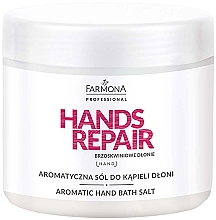 Kup Aromatyczna sól do kąpieli dłoni - Farmona Professional Hands Repair Brzoskwiniowe dłonie
