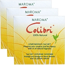 Kup Aromatyczne saszetki Trawa cytrynowa - Maroma Colibri Square Sachet Lemongrass