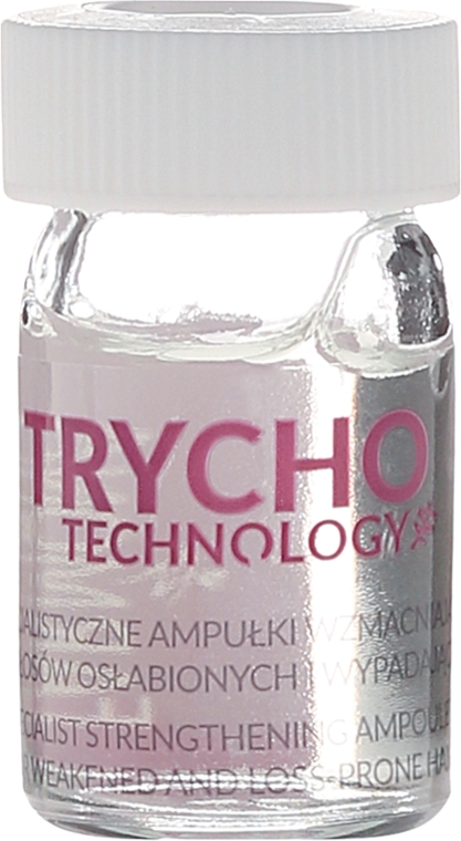Specjalistyczne ampułki wzmacniające do włosów osłabionych i wypadających - Farmona Professional Trycho Technology — Zdjęcie N2