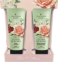 Zestaw - Primo Bagno Floral Collection Floral Nymph Of Roses (b/lot/150ml + sh/gel/150ml) — Zdjęcie N1