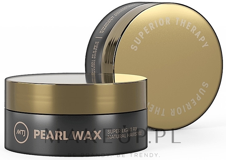 Wosk do włosów, lekko utrwalający - MTJ Cosmetics Superior Therapy Pearl Wax — Zdjęcie 100 ml