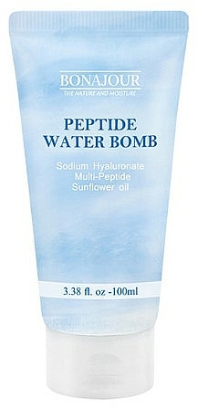 Nawilżający krem do twarzy z peptydami - Bonajour Peptide Water Bomb Cream — Zdjęcie N1