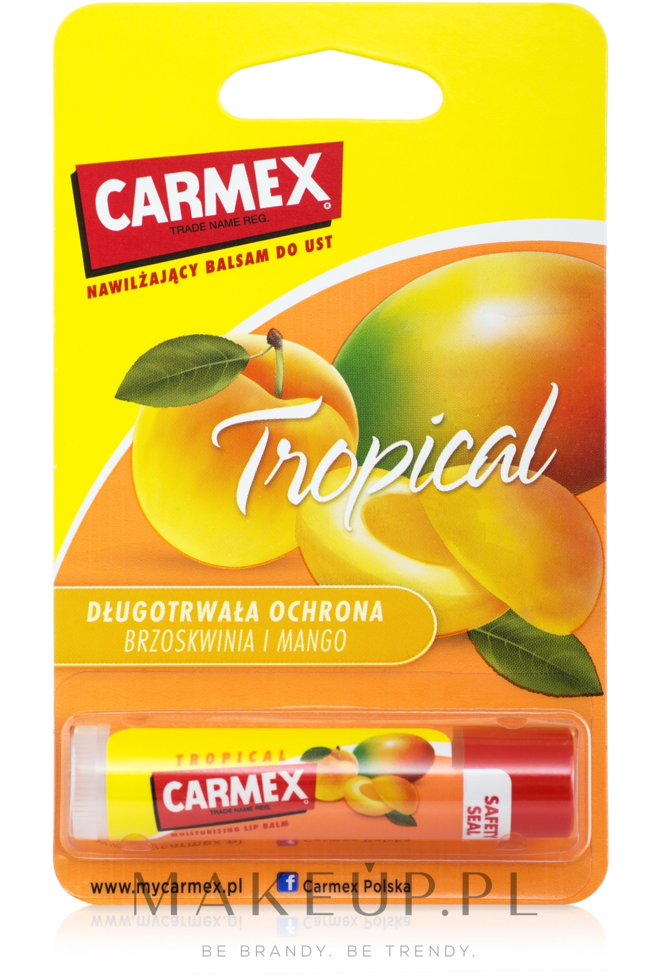 Balsam w sztyfcie do ust - Carmex Lip Balm — Zdjęcie Brzoskwinia i mango