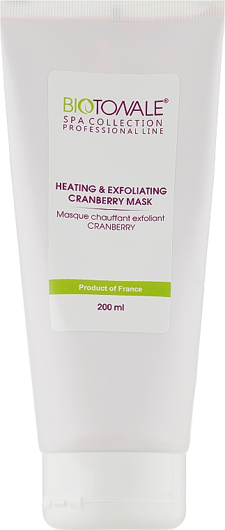 Samorozgrzewająca się żurawinowa maska peelingująca - Biotonale Heating & Exfoliating Cranberry Mask — Zdjęcie N5