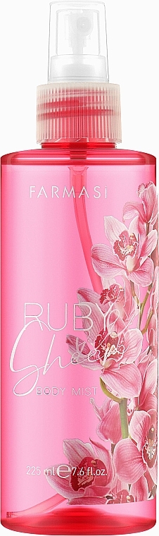 Spray do ciała Ruby Flowers - Farmasi Ruby Sheer Body Mist — Zdjęcie N1