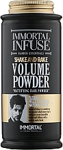 Wosk w proszku do stylizacji, czarny - Immortal Infuse Volume-Styling Powder Wax — Zdjęcie N1
