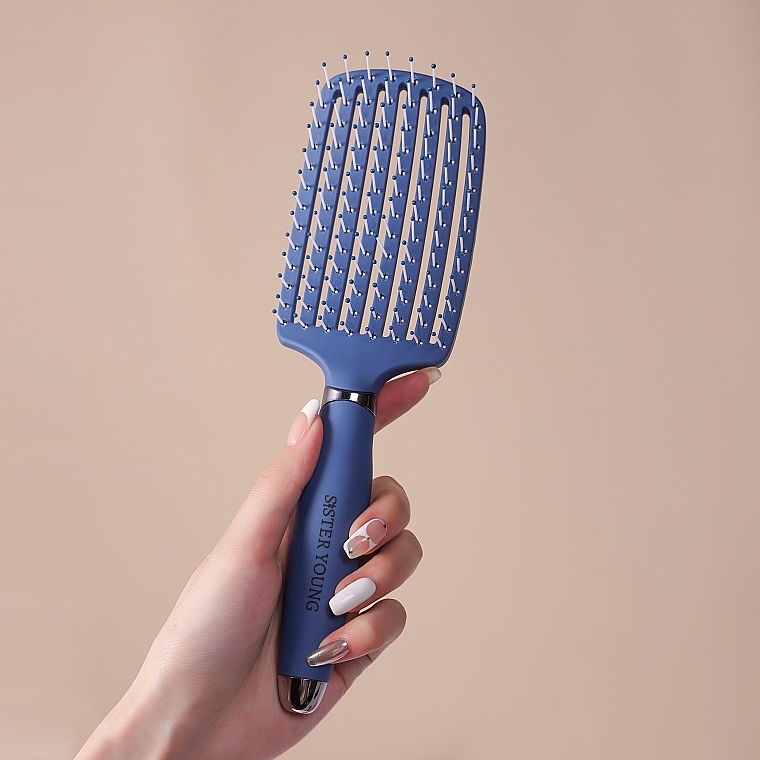 Szczotka do włosów Ovia Blue - Sister Young Hair Brush — Zdjęcie N4