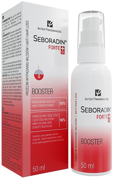 Booster przeciw wypadaniu włosów - Seboradin Forte Anti Hair Loss Booster — Zdjęcie N1