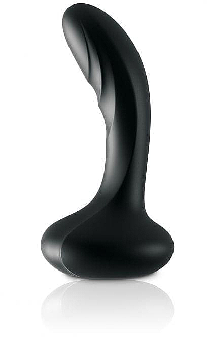 Wibracyjny masażer prostaty, czarny - PipeDream Sir Richard's Control Ulitimate Silicone P-Spot Massager Black — Zdjęcie N1