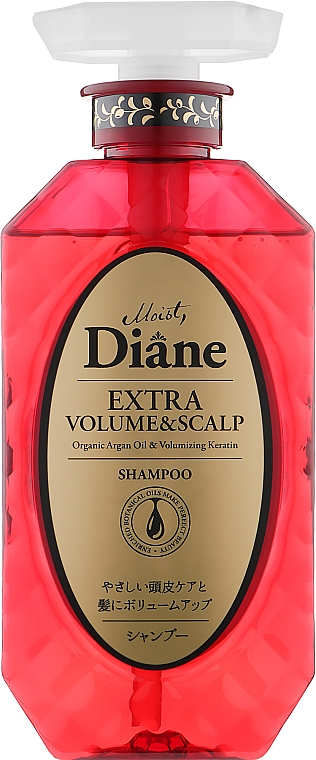 Szampon keratynowy do włosów Objętość - Moist Diane Perfect Beauty Extra Volume & Scalp Shampoo — Zdjęcie N1