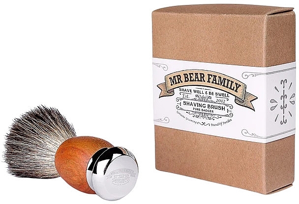 Szczotka do golenia - Mr. Bear Family Shaving Brush — Zdjęcie N2