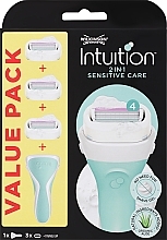 Kup Maszynka do golenie z 3 wymiennymi ostrzami - Wilkinson Sword Intuition Sensitive