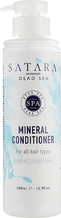 Odżywka mineralna do wszystkich rodzajów włosów - Satara Dead Sea Mineral Conditioner — Zdjęcie N1