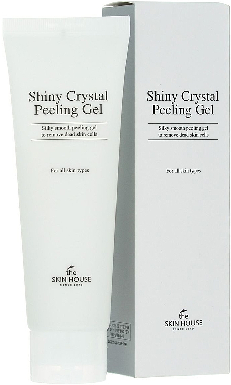 Złuszczający żel peelingujący do twarzy - The Skin House Shiny Crystal Peeling Gel — Zdjęcie N1