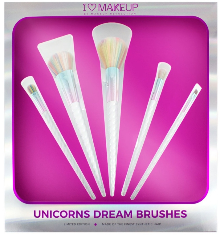 Zestaw pędzli do makijażu - I Heart Revolution Unicorns Dream Brush — Zdjęcie N2