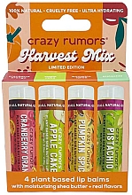 Zestaw balsamów do ust - Crazy Rumors Harvest Mix (lip/balm/4x4.25g) — Zdjęcie N2