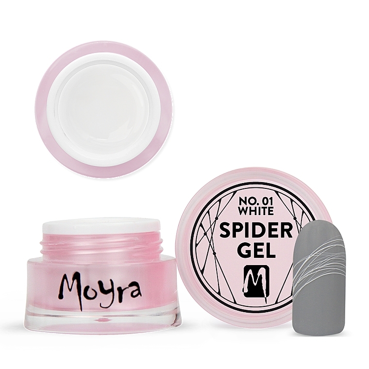 Zdobienie paznokci żelem - Moyra Spider Gel  — Zdjęcie N1