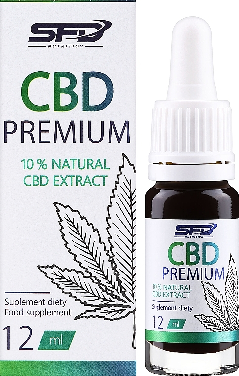 Olej konopny 10% - SFD Nutrition CBD Premium 10% — Zdjęcie N2