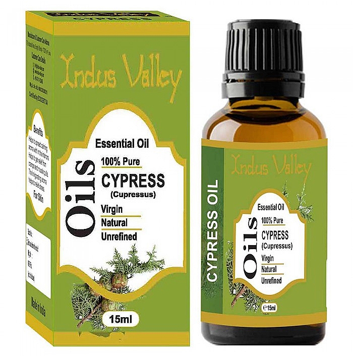 Naturalny olejek cyprysowy - Indus Valley — Zdjęcie N1