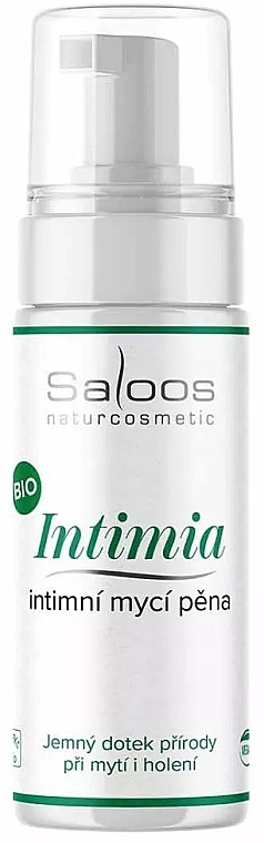 Pianka oczyszczająca do higieny intymnej - Saloos Bio Intimia Hygiene Foam — Zdjęcie N1