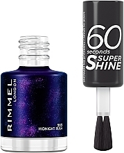 Lakier do paznokci - Rimmel 60 Seconds Super Shine — Zdjęcie N2