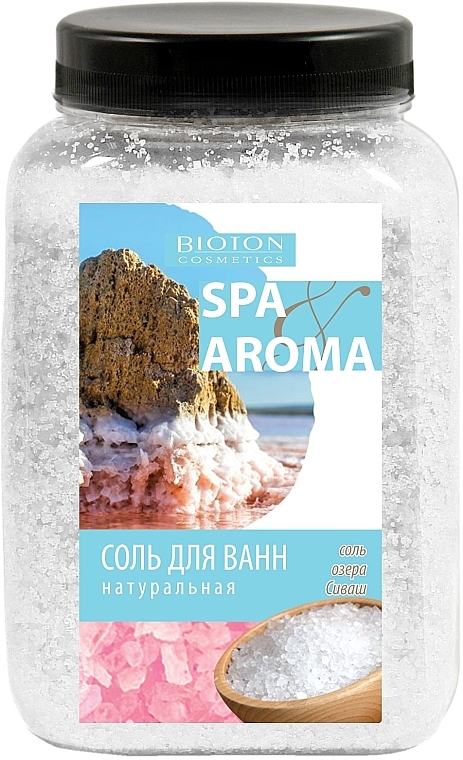 Naturalna sól morska z ekstraktem z kelpu i kompleksem minerałów morskich - Bioton Cosmetics Sea Salt — Zdjęcie N3