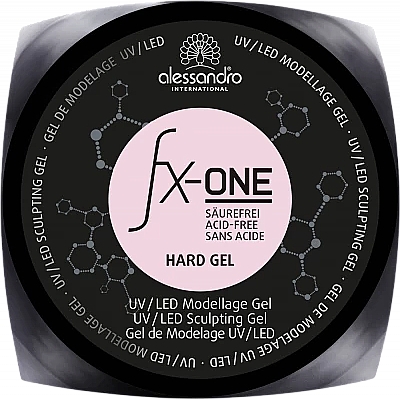 Jednofazowy żel do paznokci - Alessandro FX-One Hard Gel UV/LED — Zdjęcie N1