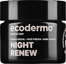 Intensywnie regenerujący krem do twarzy na noc - Ecoderma Intensive Repair Night Face Cream — Zdjęcie N1