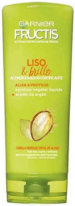 Wzmacniająco-nawilżająca odżywka do włosów z keratyną i olejem arganowym - Garnier Fructis Smooth & Shine Conditioner — Zdjęcie N1
